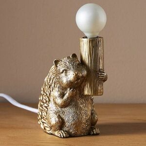 Anthropologie hedgehog task lamp